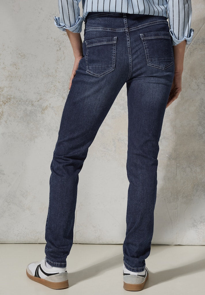 Cecil Damen Hosen Dark Blue