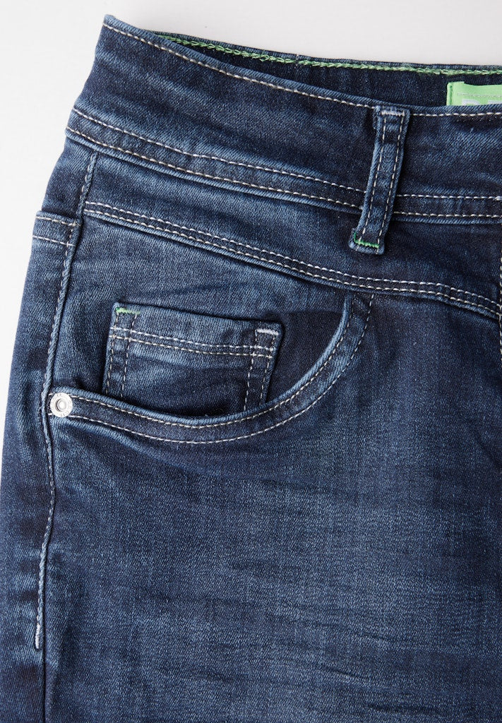Cecil Damen Hosen Dark Blue