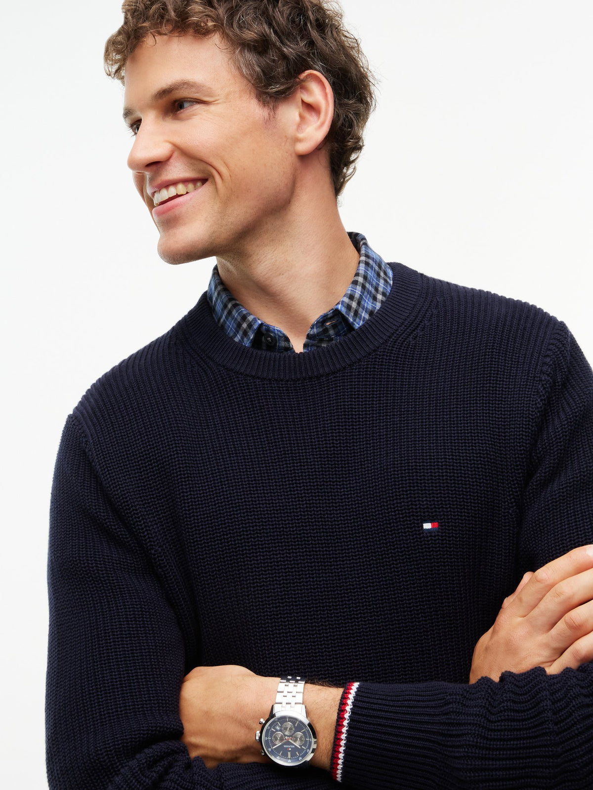 Tommy Hilfiger Herren Sweatshirts Dw Blue