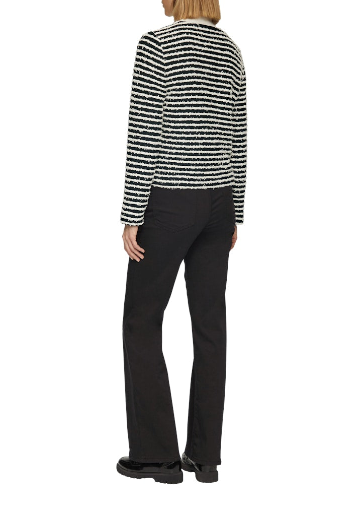 S. Oliver black Damen Blazer Grey/Black