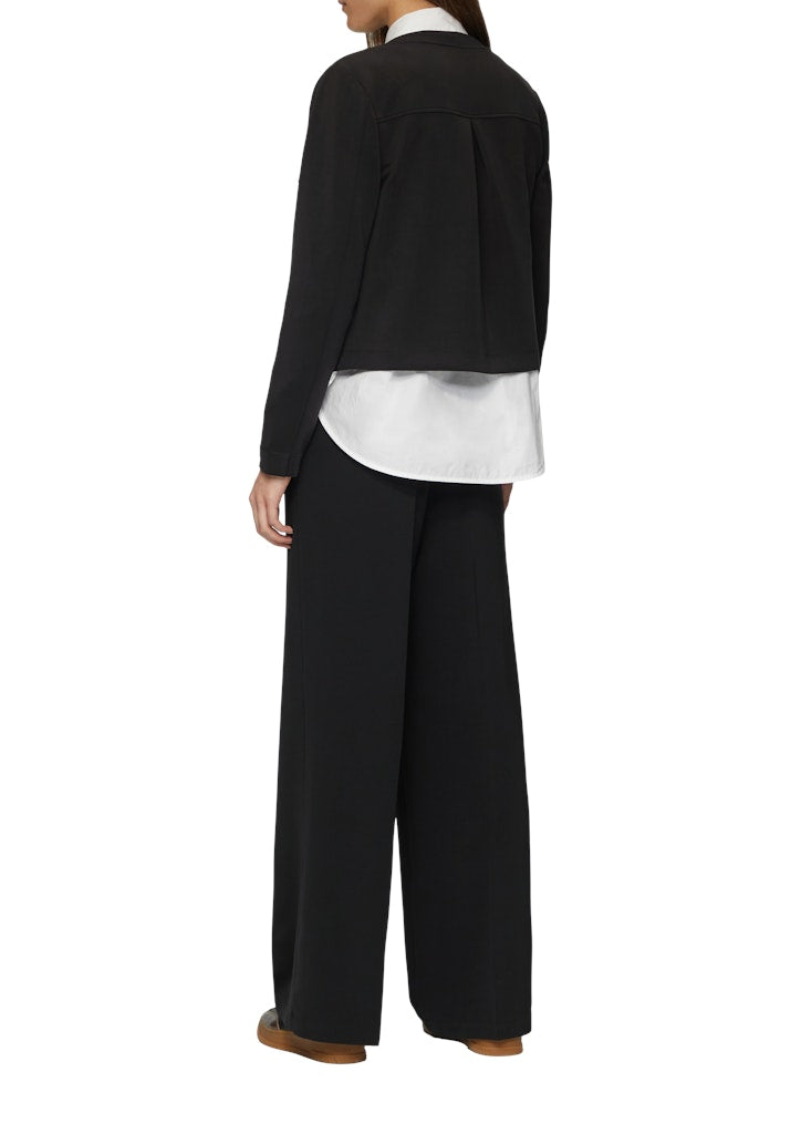 S. Oliver red Damen Hosen Grey/Black