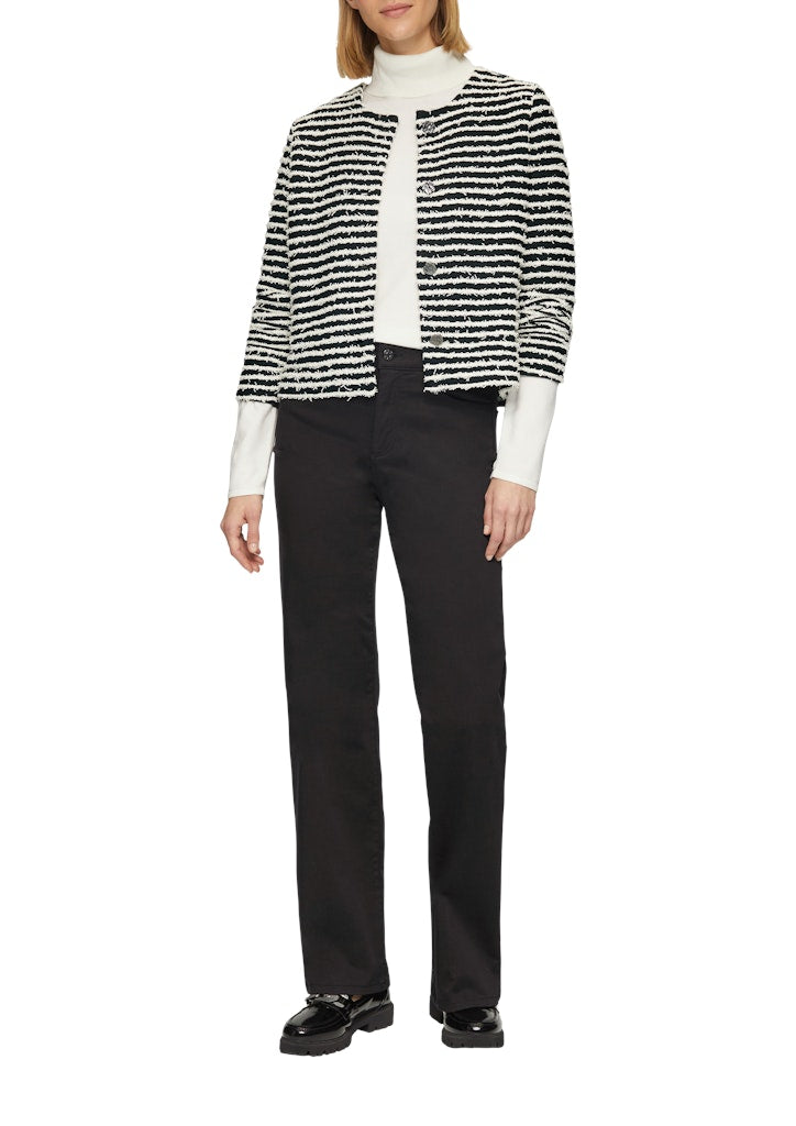 S. Oliver black Damen Blazer Grey/Black