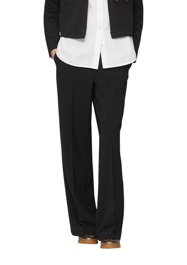 S. Oliver red Damen Hosen Grey/Black