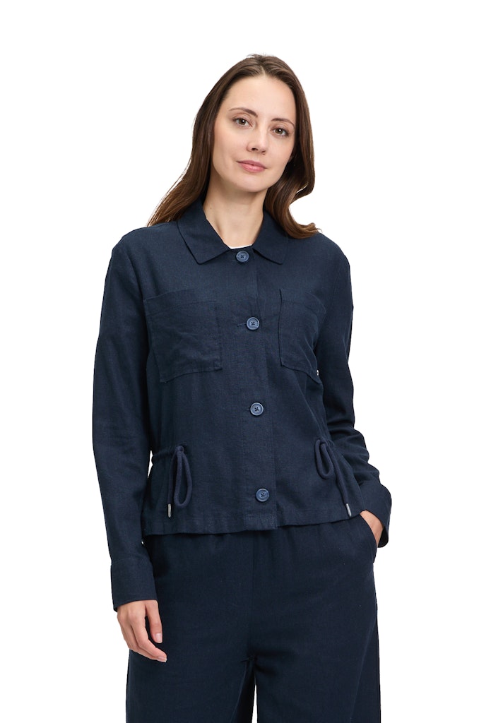 Betty & Co Damen Blazer Navy Blue