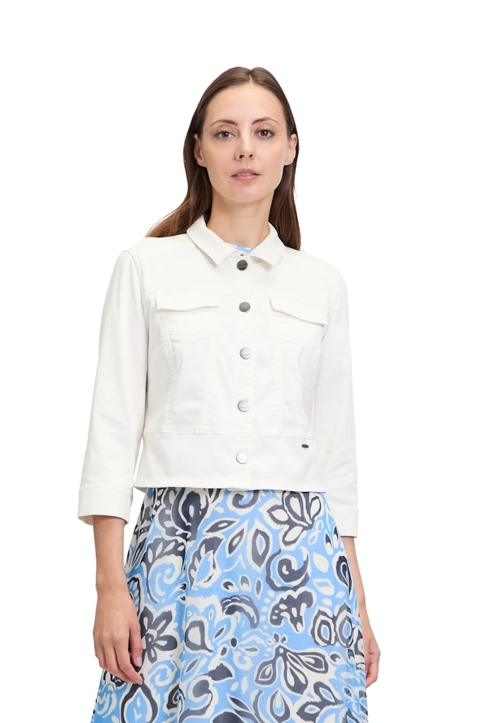 Betty & Co Damen Jacken Offwhite