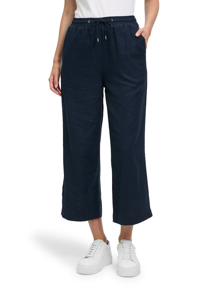 Betty & Co Damen Hosen Navy Blue