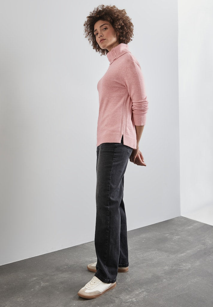 Street One Damen Pullover Petal Ros