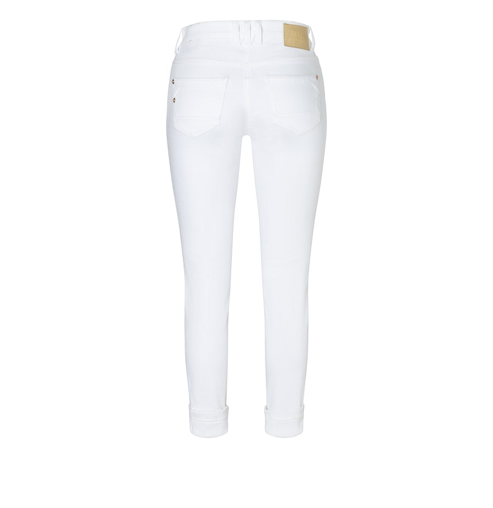 Mac Damen Jeans White Denim