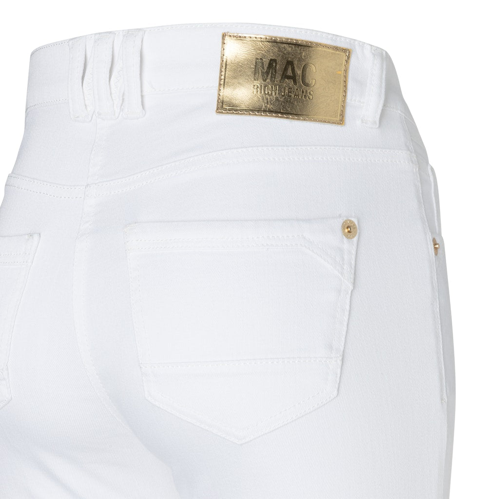 Mac Damen Jeans White Denim