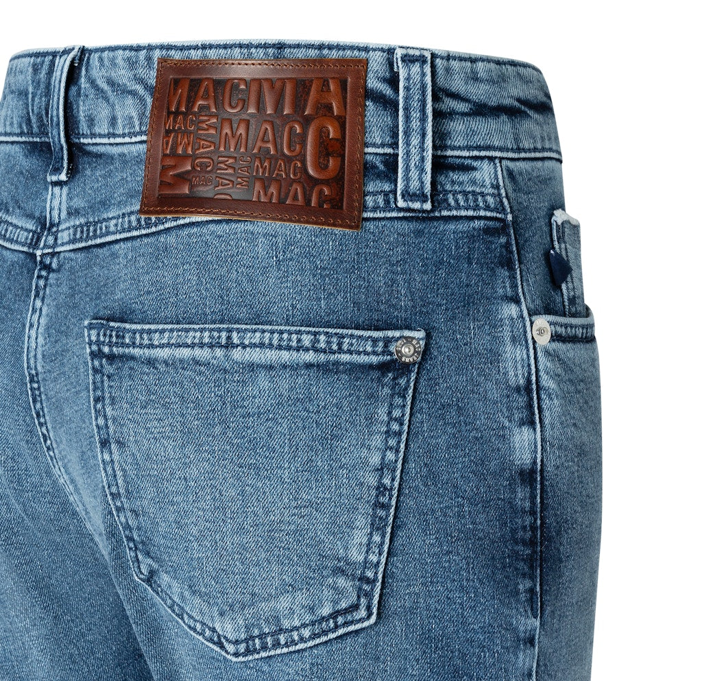 Mac Damen Jeans Mid Blue Random