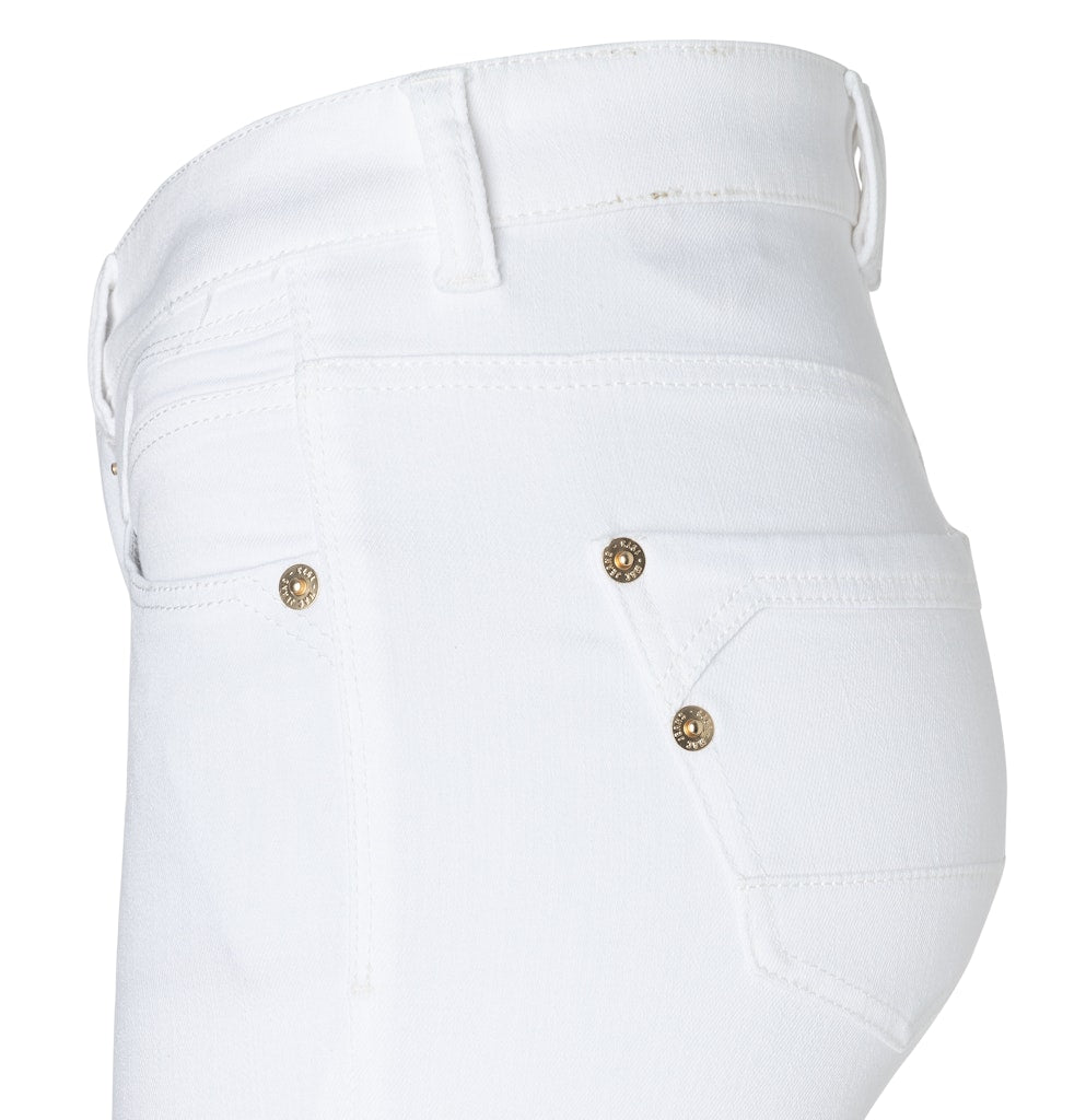 Mac Damen Jeans White Denim