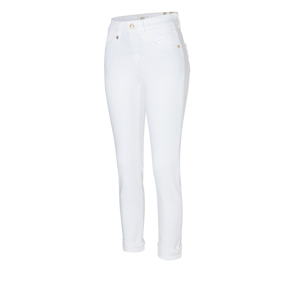 Mac Damen Jeans White Denim