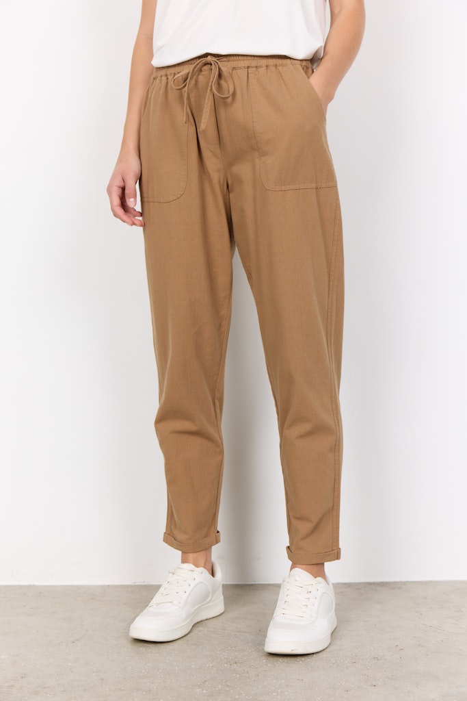 Soya Concept Damen Hosen Desert Brown
