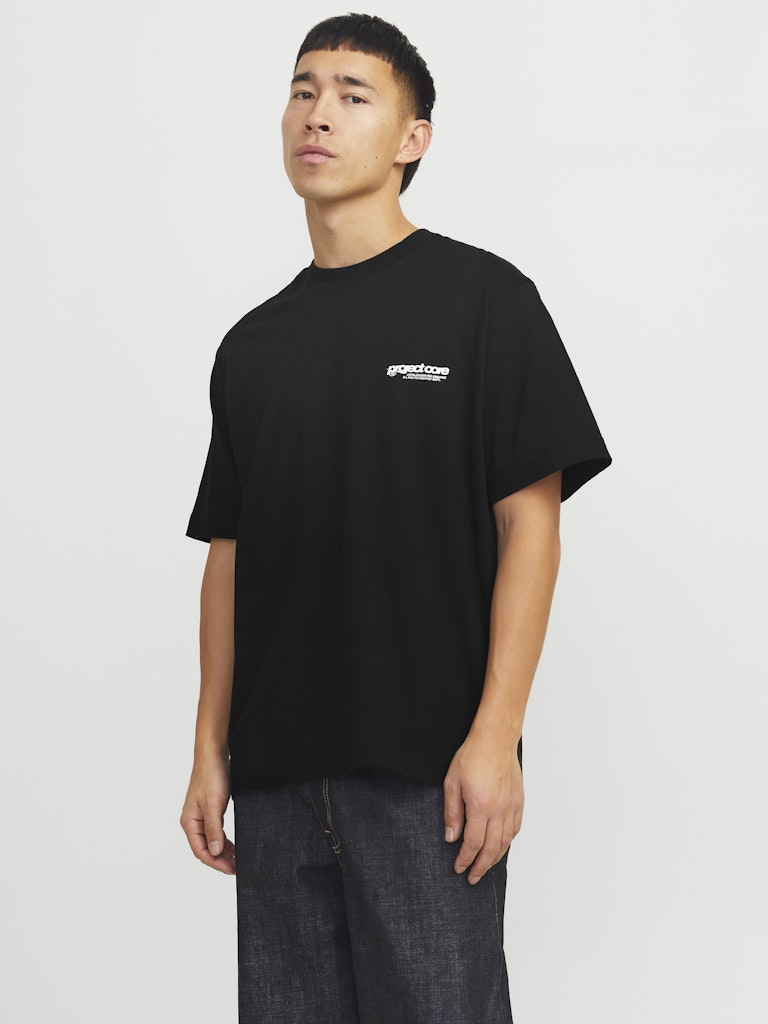 Jack & Jones Herren T-Shirts kurz Black
