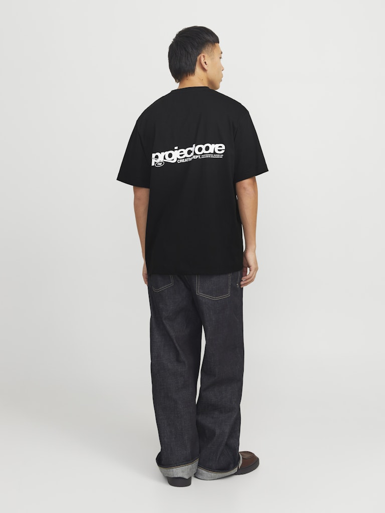 Jack & Jones Herren T-Shirts kurz Black