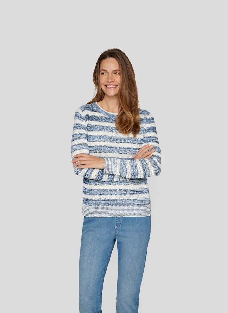 Rabe Damen Pullover Dunkel Jeans