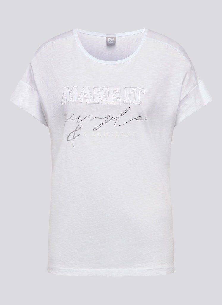 Rabe Damen T-Shirts Weiss