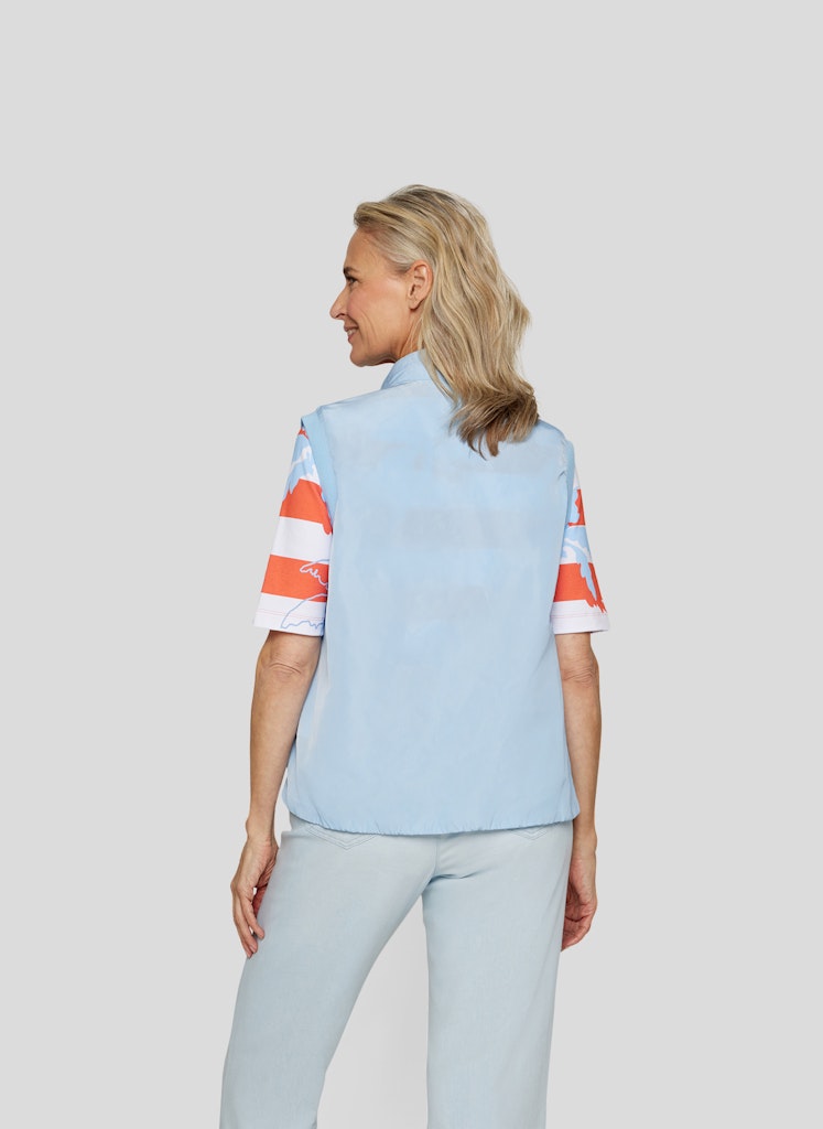Rabe Damen Indoorwesten Pastellblau