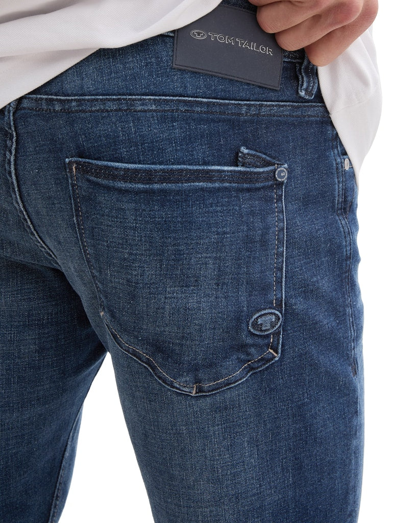 Tom Tailor Herren Jeans Used Dark Stone