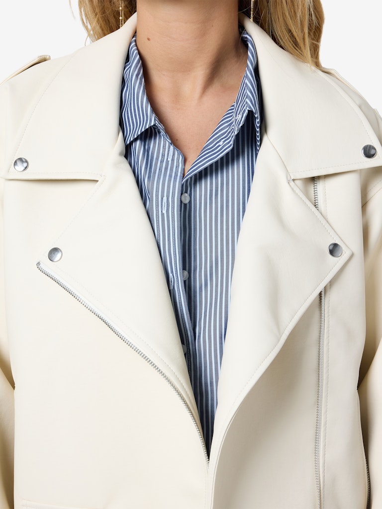 Noisy May Damen Jacken Pearled Ivory