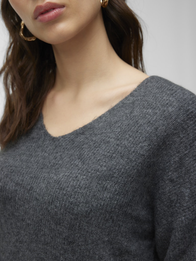 Vero Moda Damen Pullover Medium Grey Mel