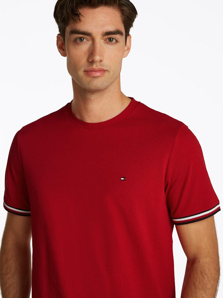 Tommy Hilfiger Herren T-Shirts kurz Xld Red