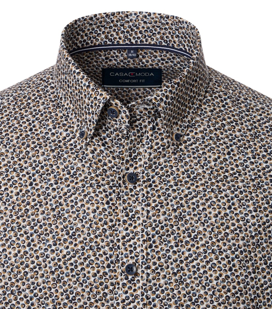 Casa Moda Herren Hemden Braun