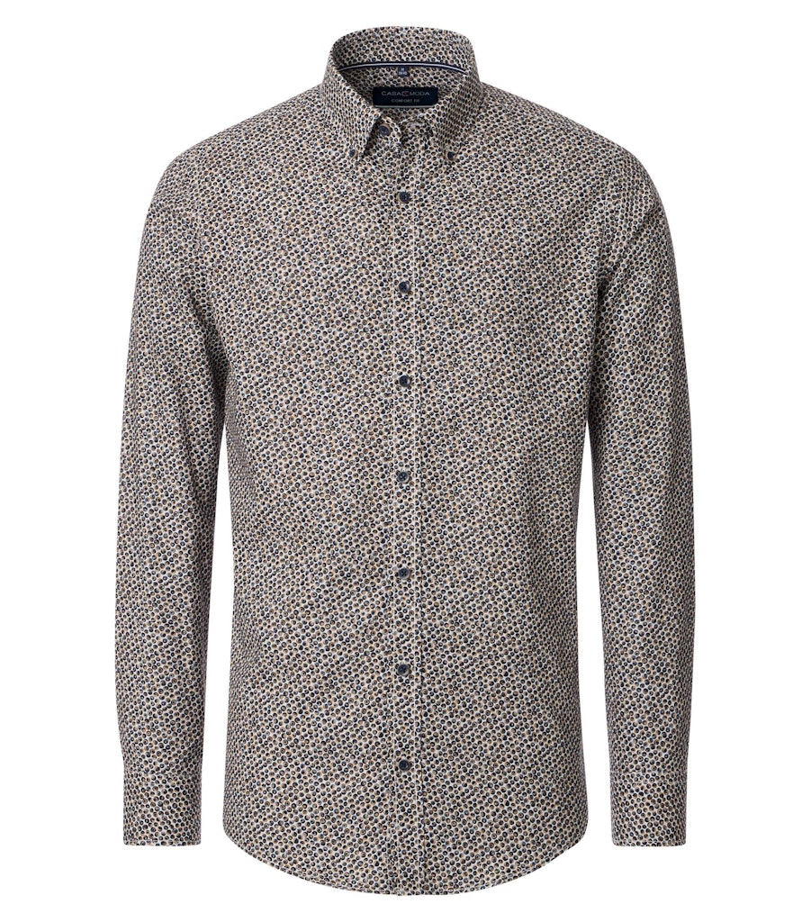 Casa Moda Herren Hemden Braun