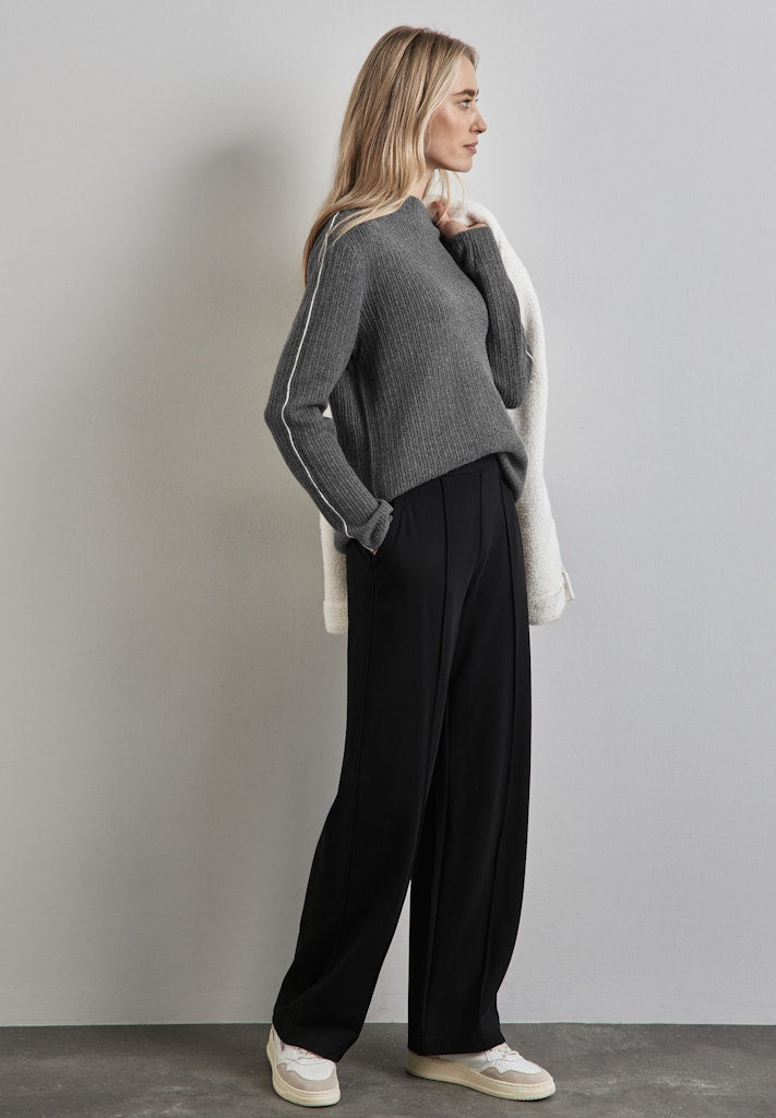 Street One Damen Pullover Echo Grey