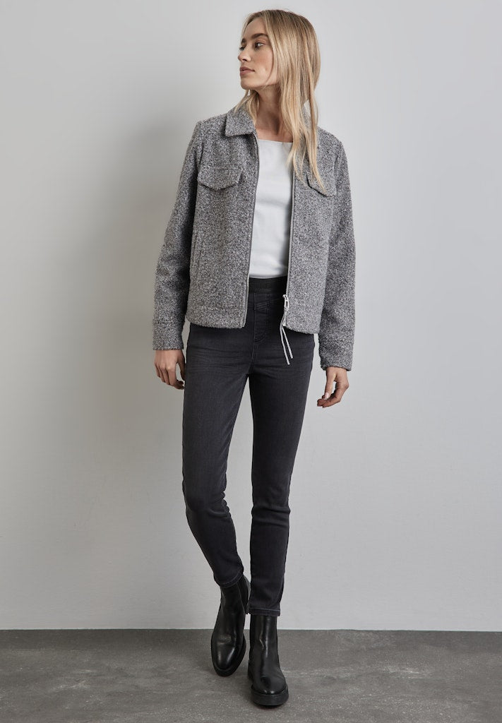 Street One Damen Hosen Dark Grey