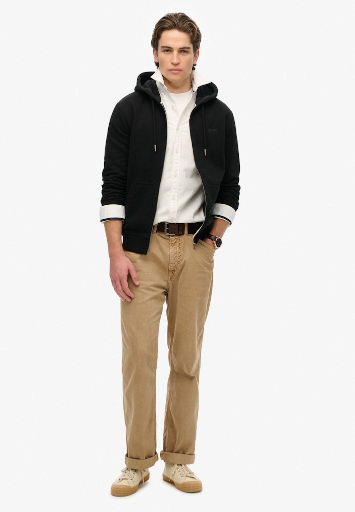 Superdry Men Herren Sweatjacken A Black