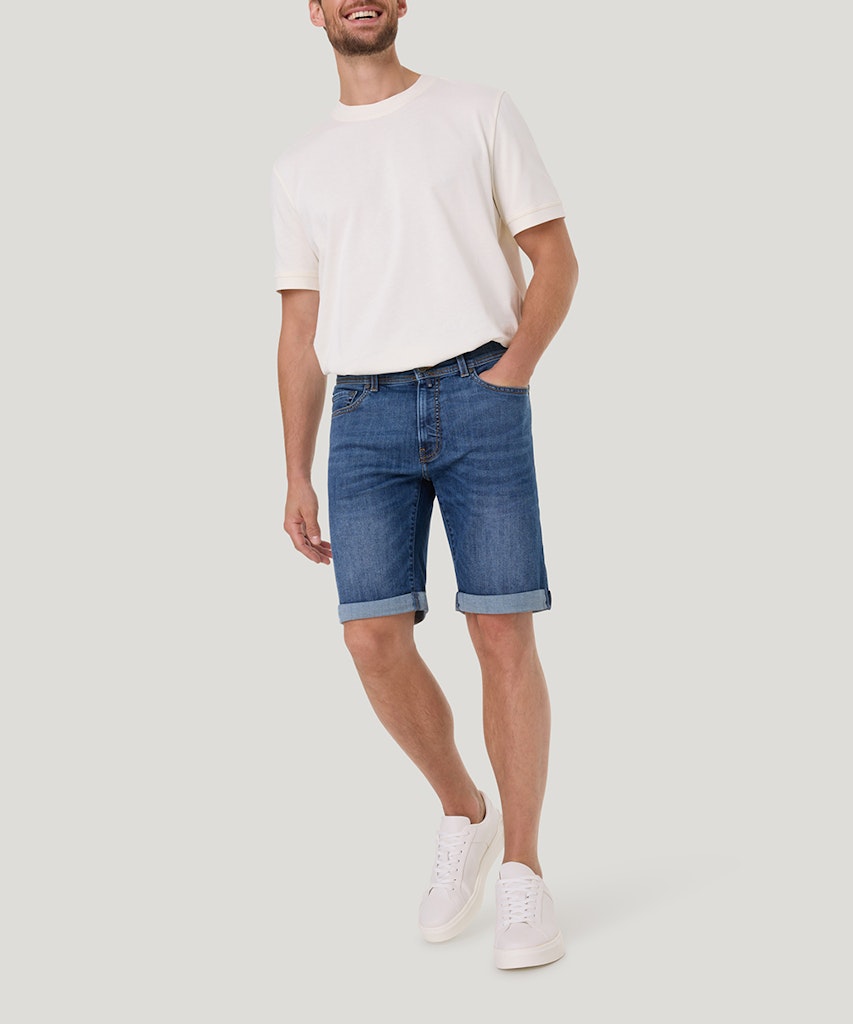 Pierre Cardin Herren Shorts Blue Fashi