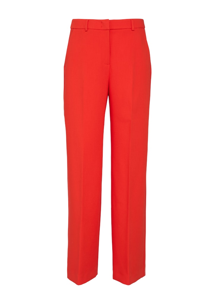 Comma Damen Hosen Red