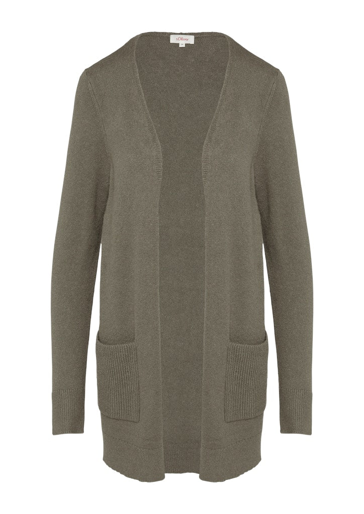 S. Oliver red Damen Strickjacken Brown