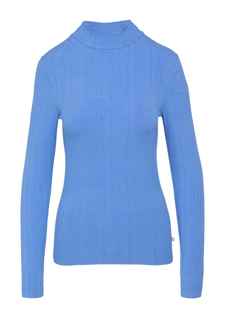 QS by S.Oliver Damen T-Shirts Blue