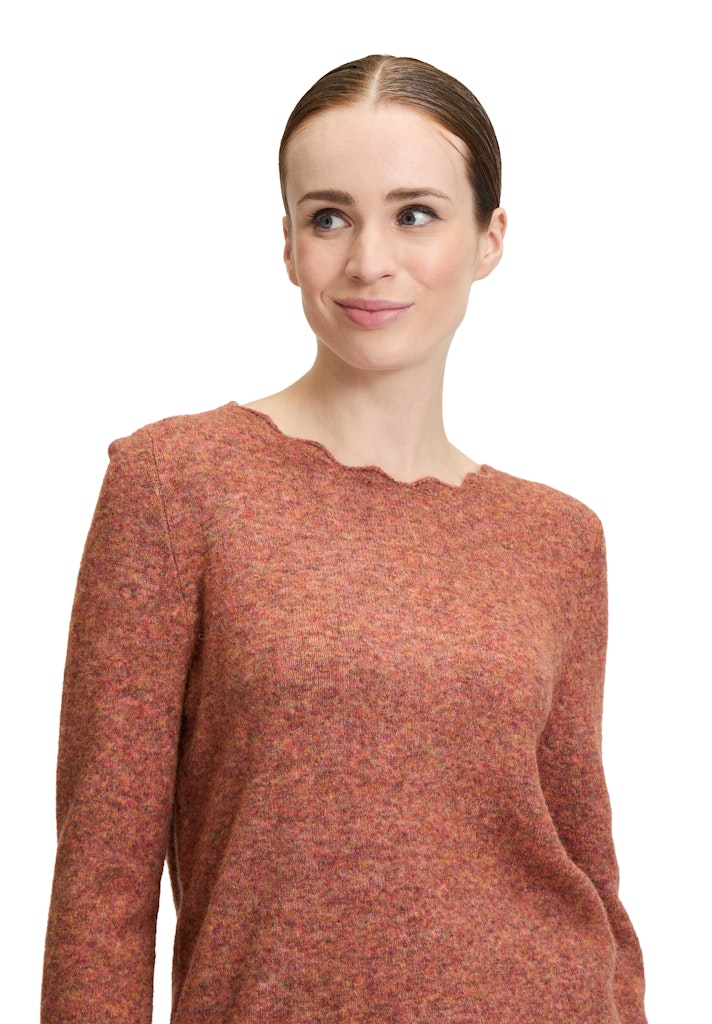 Cartoon Damen Pullover Light Brown Mel