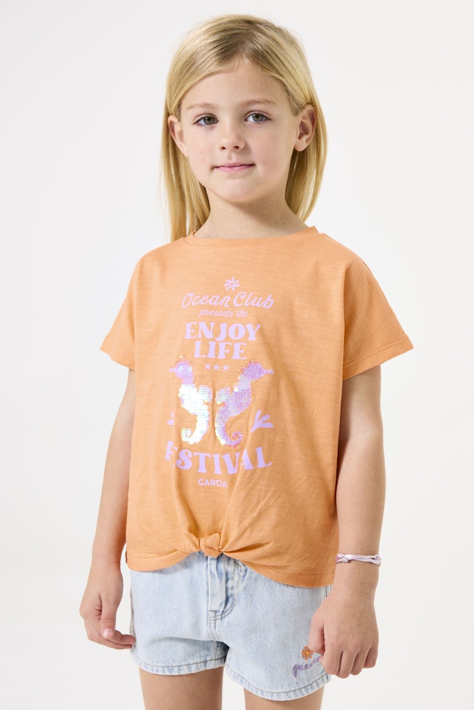 Garcia Mädchen T-Shirts & Tops Coral Kiss