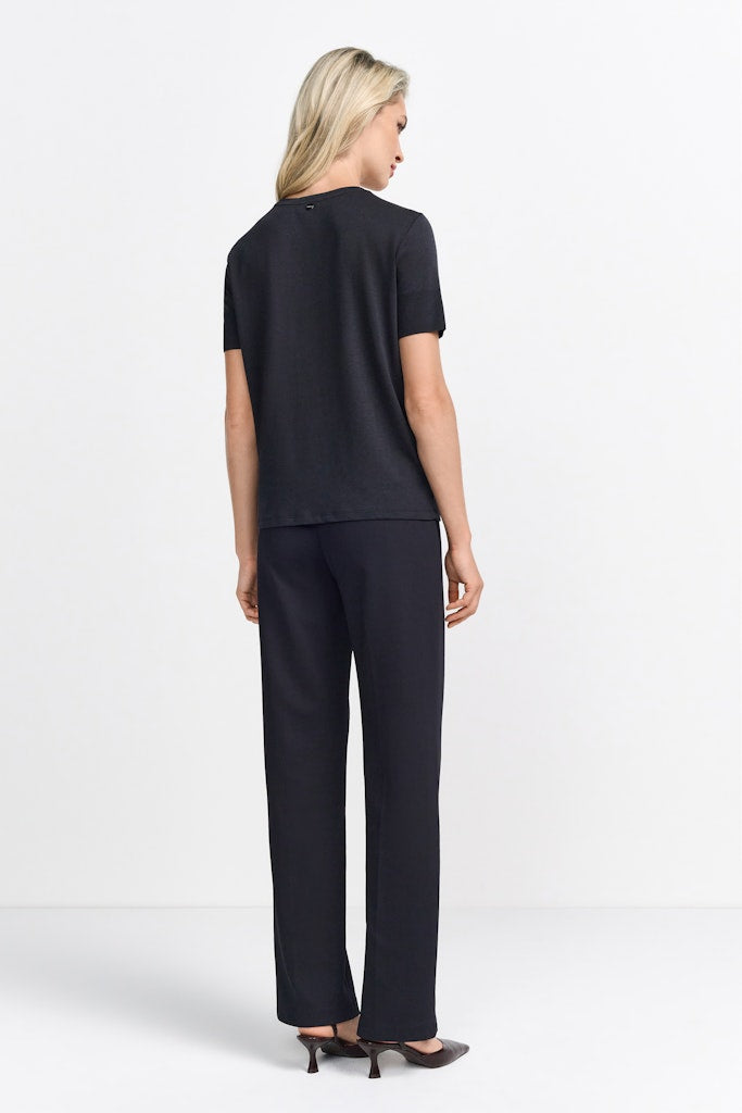 Rich & Royal Damen T-Shirts Black