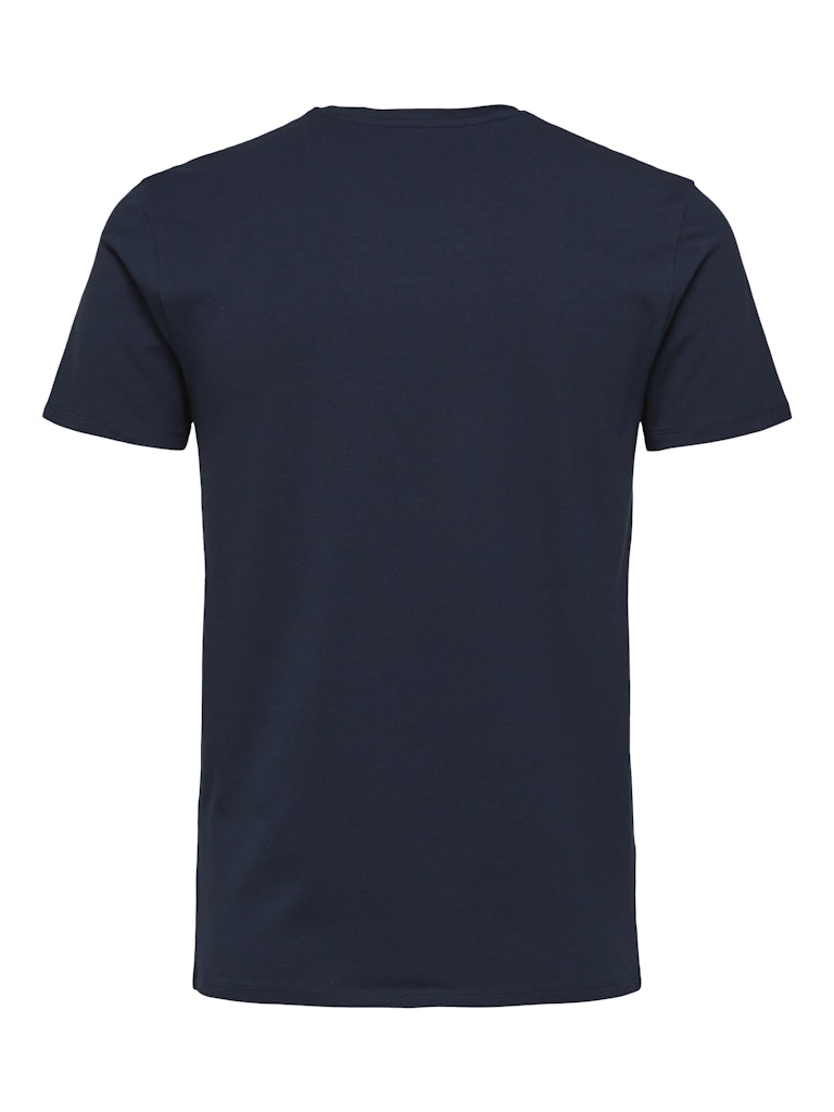 Selected homme Herren T-Shirts kurz  Navy Bla