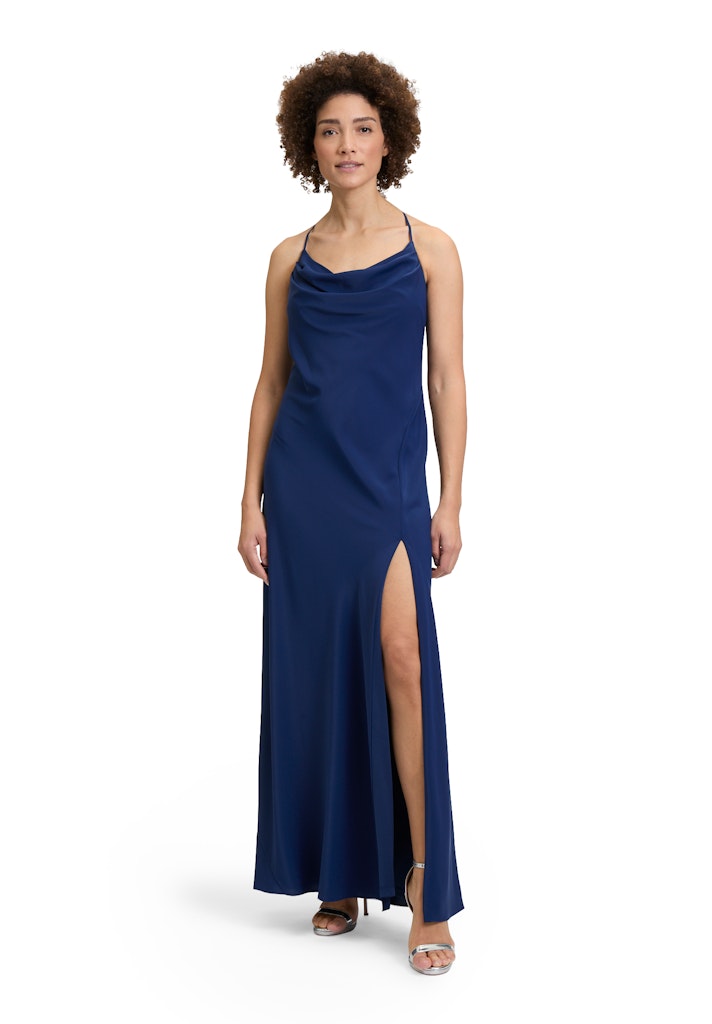 Vera Mont Damen Kleider Festival Blue