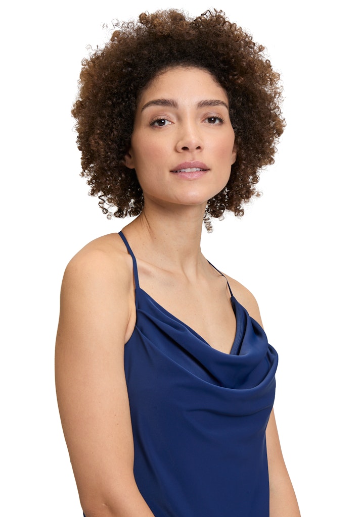 Vera Mont Damen Kleider Festival Blue