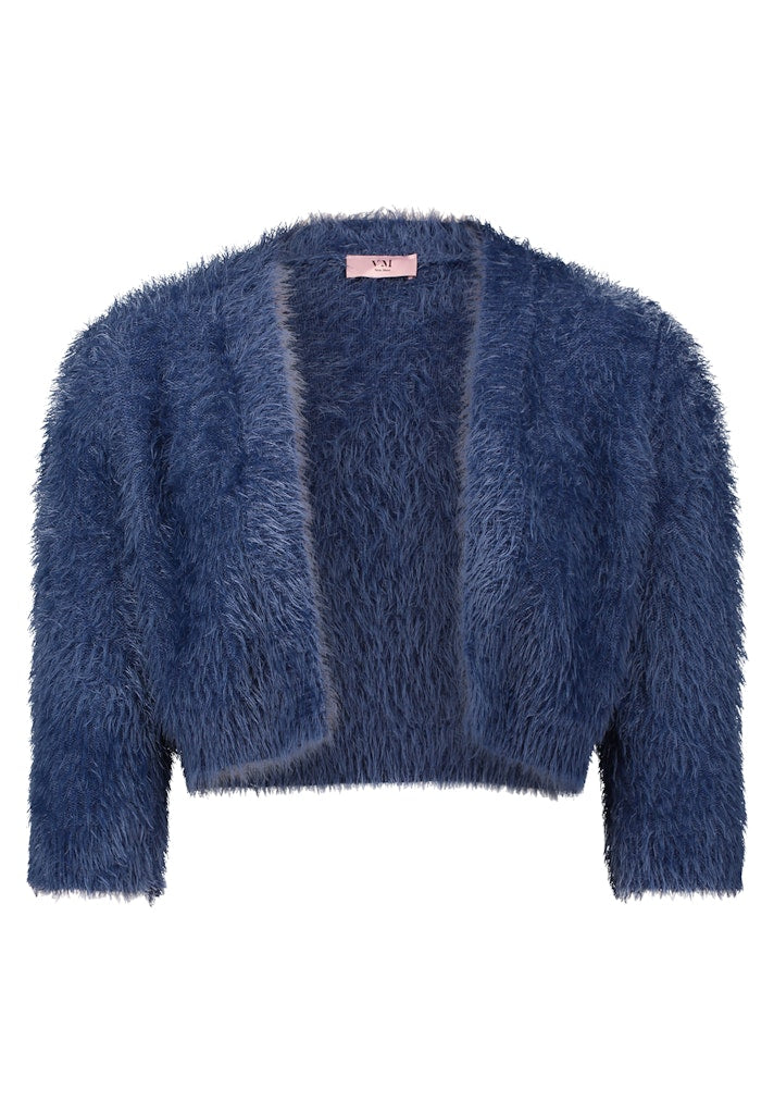 Vera Mont Damen Strickjacken Blue Stone