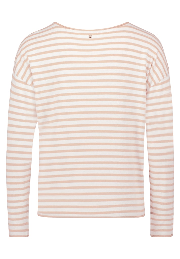 Betty & Co Damen Pullover Cream/Taupe