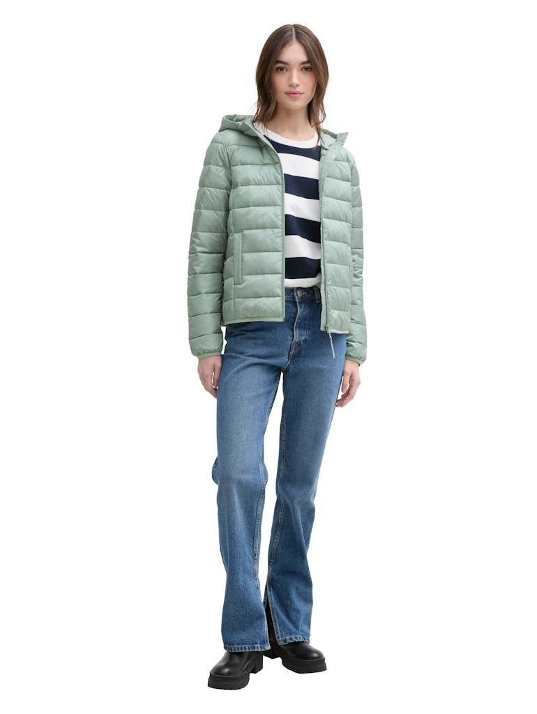 Tom Tailor denim Damen Jacken Gleam Jade Gree