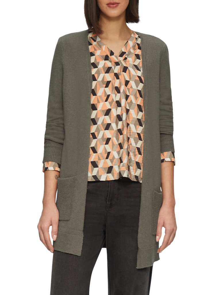 S. Oliver red Damen Strickjacken Brown