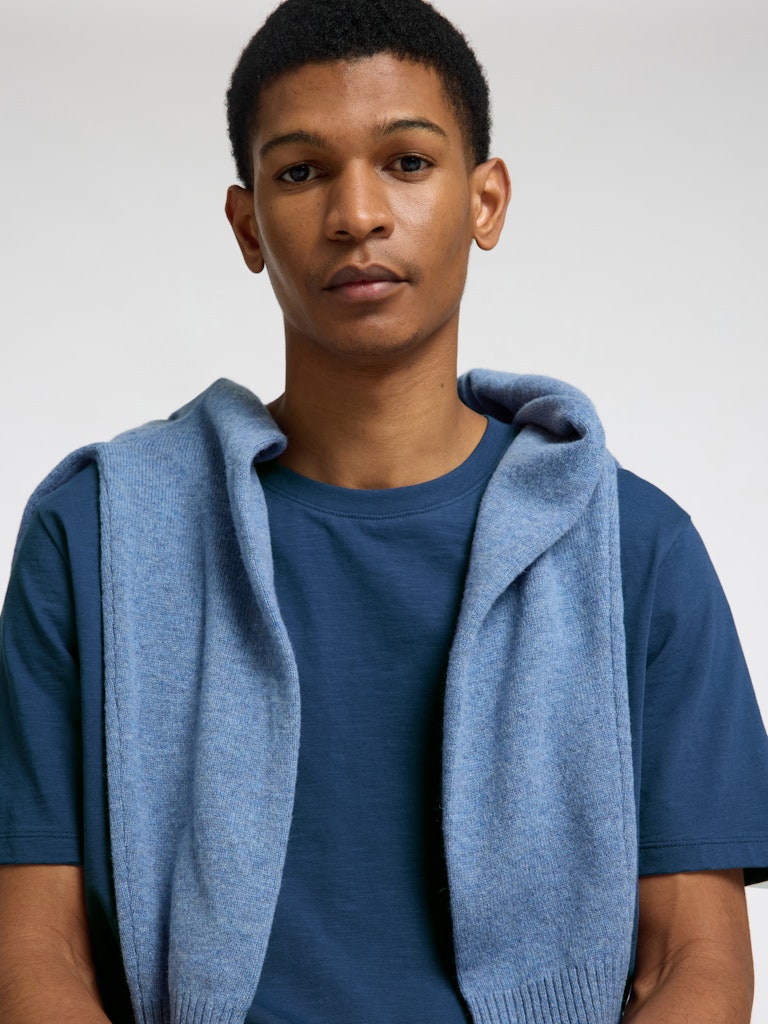 Selected homme Herren T-Shirts kurz Oceana