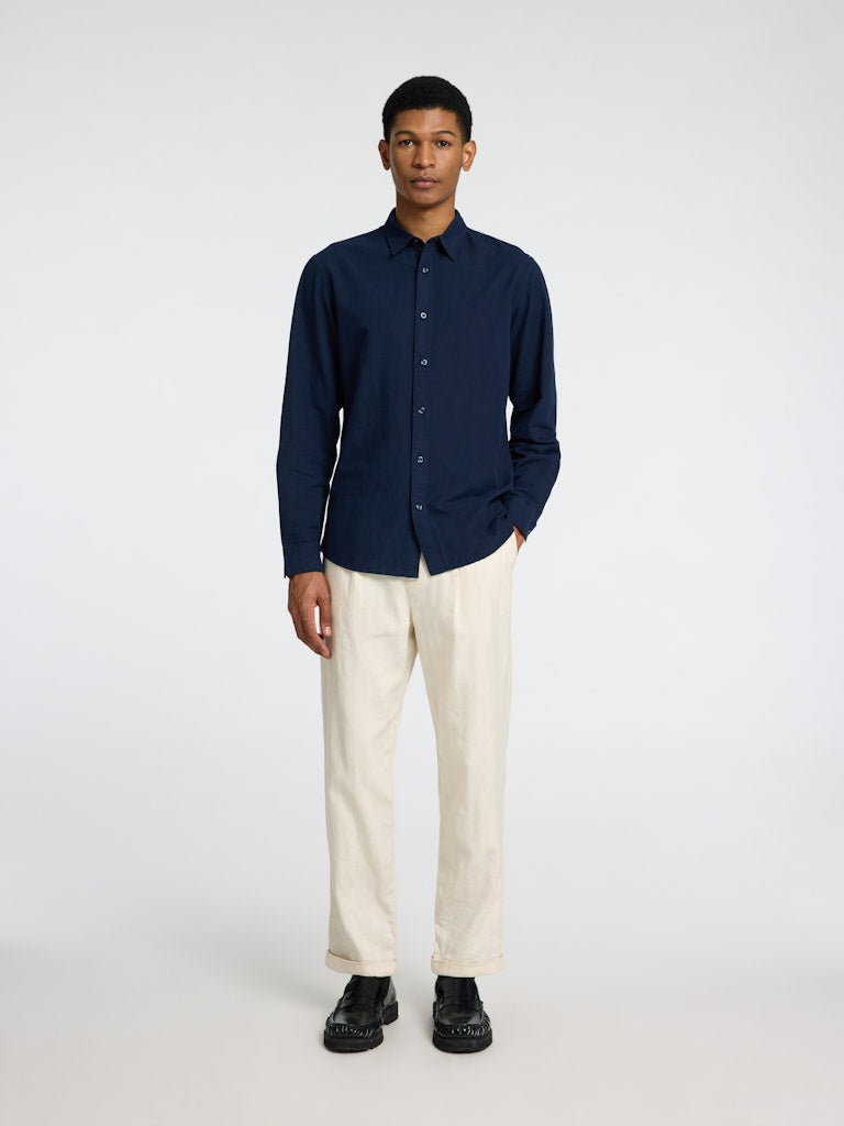 Selected homme Herren Hemden Sky Capt