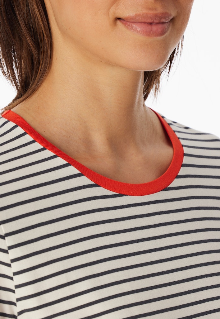 Schiesser Schlafanzug Off-White