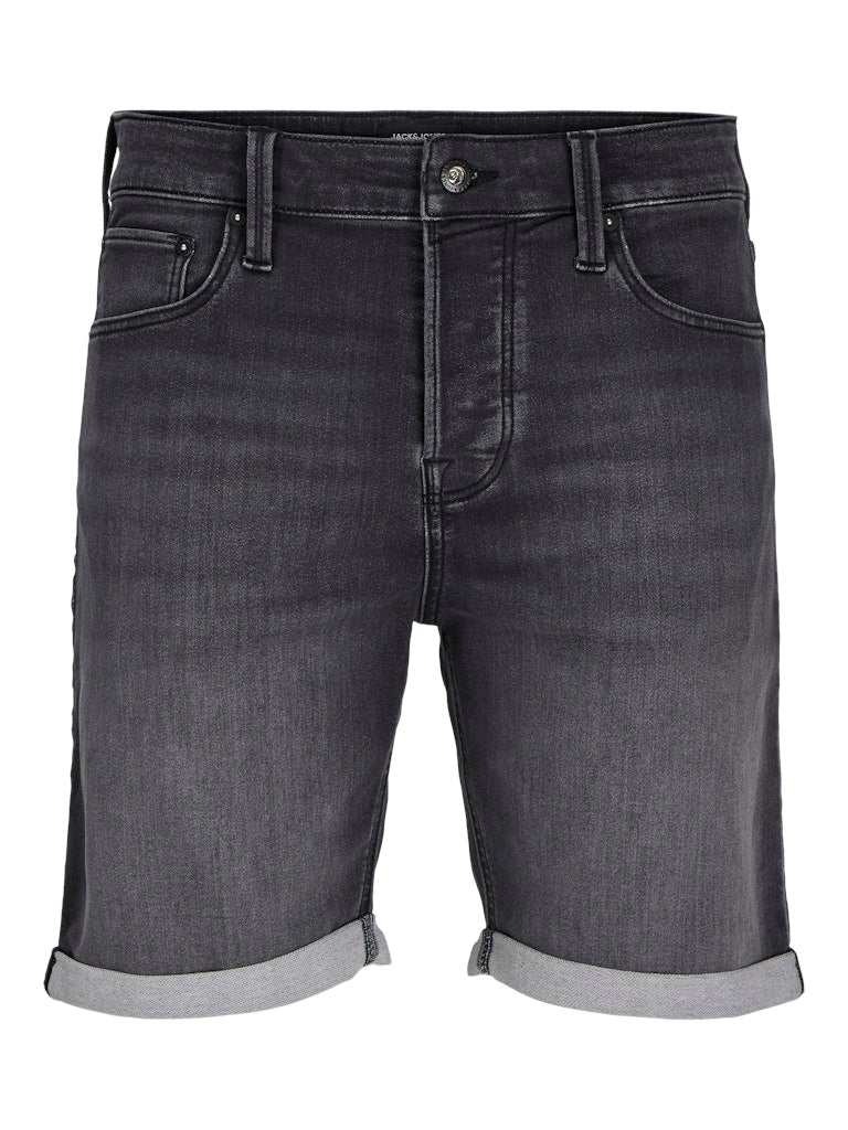 Jack & Jones Herren Shorts Black Denim