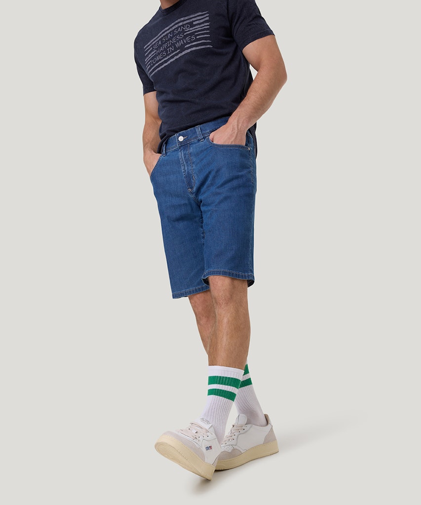 Pioneer Herren Shorts Blue Stone